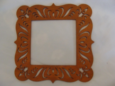 Raw Sienna Small Frame hand painted Price: $3.00